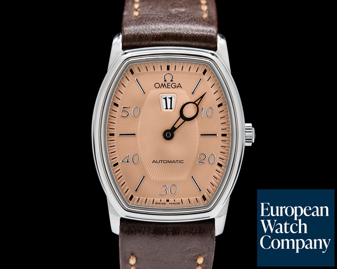 53464) Omega Omega De Ville Prestige Jumping Hour Stainless Steel