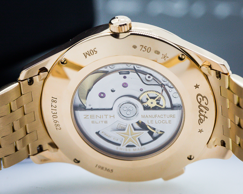 25913) Zenith Captain Dual Time 18K Rose Gold / Bracelet