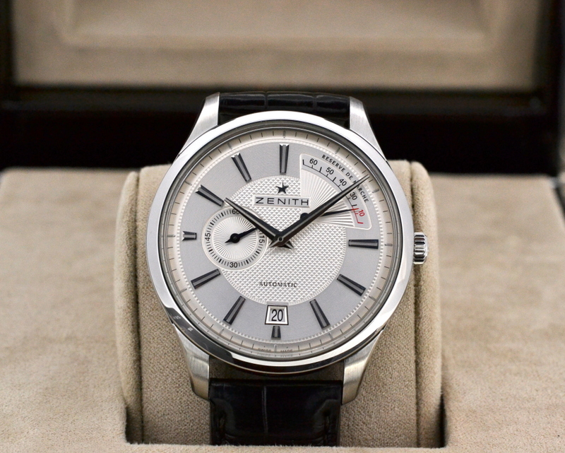 21637) Zenith Captain Power Reserve SS Silver Dial | European