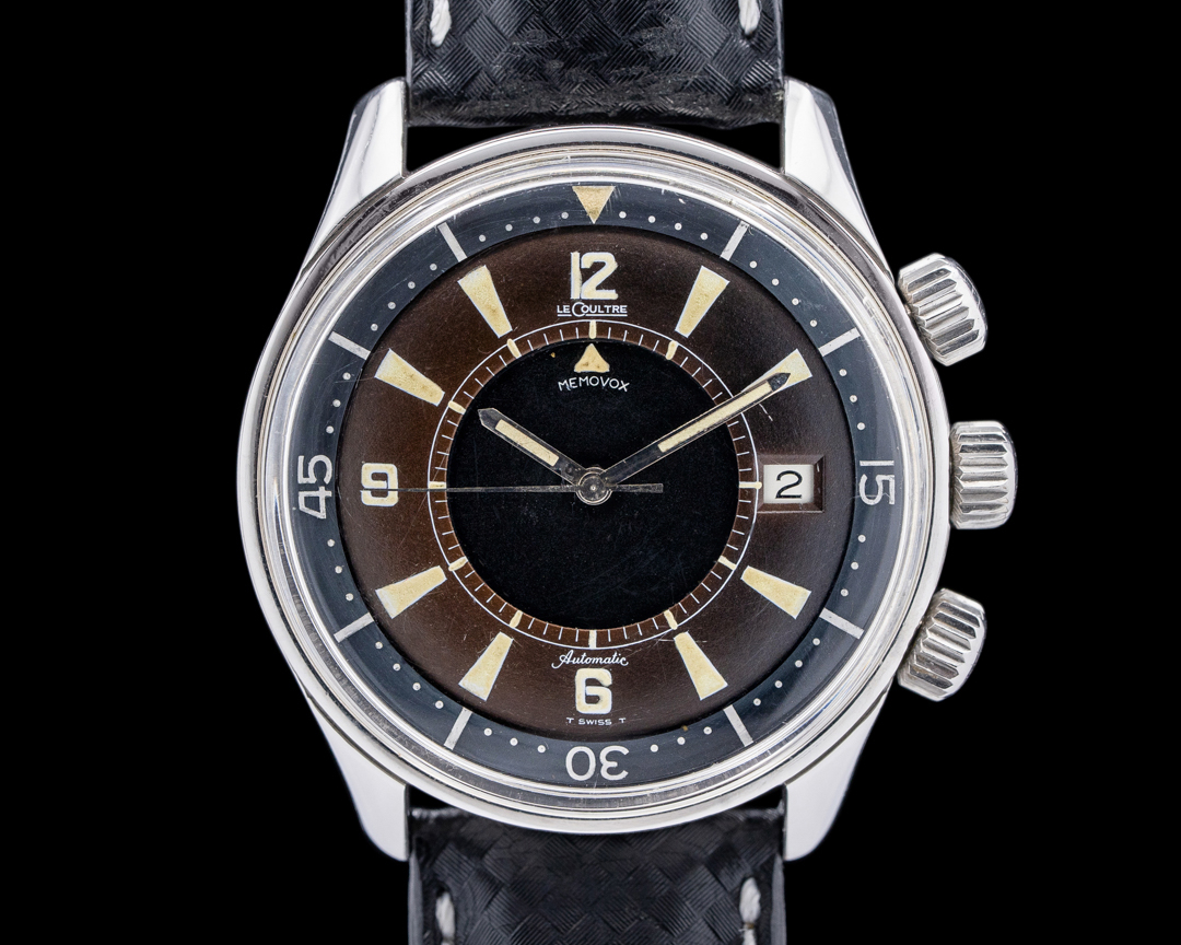 58975) Jaeger LeCoultre Vintage Memovox Polaris Tropical E859