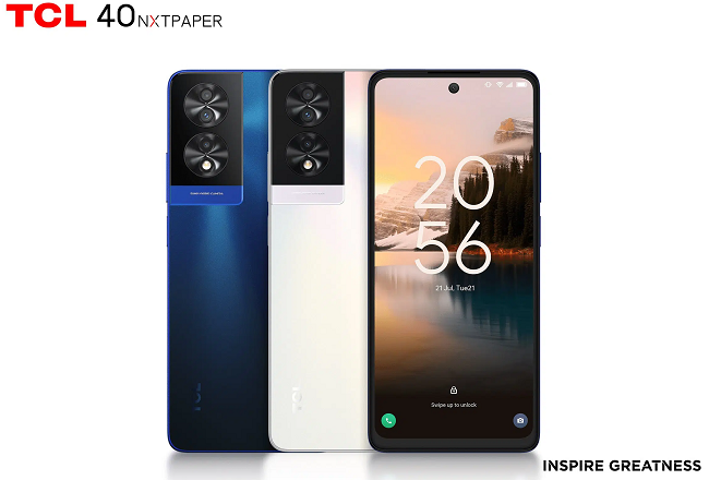 TCL NXTPAPER 40 and NXTPAPER 40 5G with full color electronic