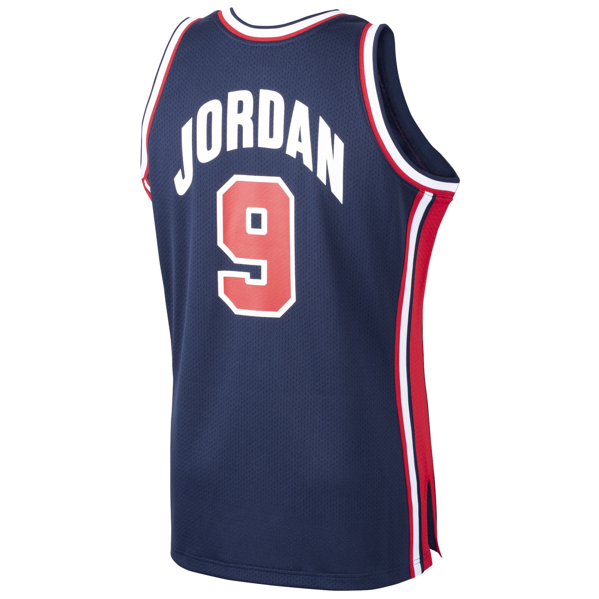 Men's Mitchell & Ness Michael Jordan Navy USA Basketball Home 1992