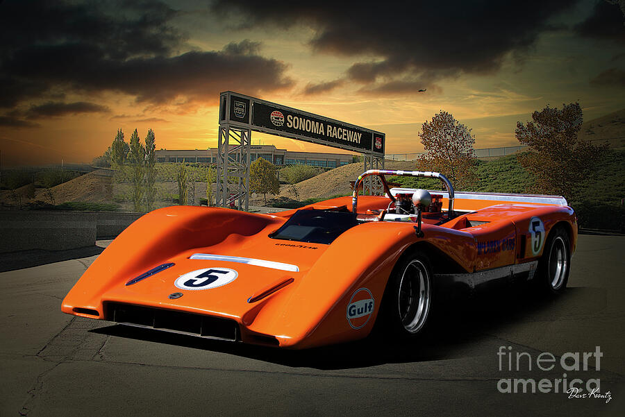 1970 McLaren M8C Can Am by Dave Koontz