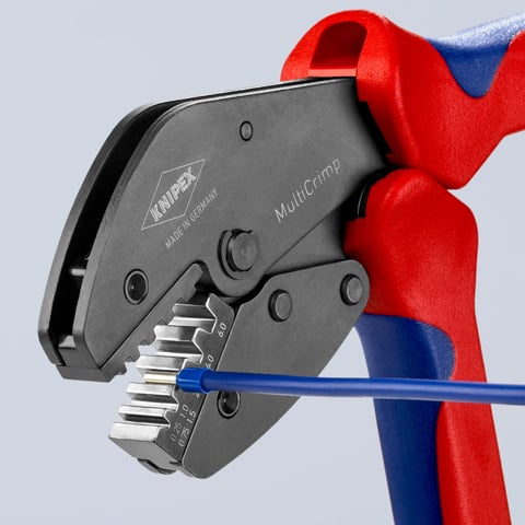 KNIPEX MultiCrimp® 交換マガジン付き圧着プライヤー | KNIPEX