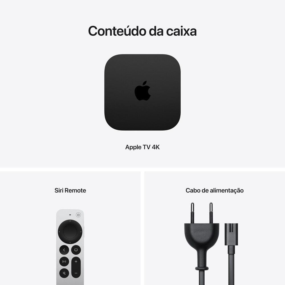 Apple TV 4K 3ª Geração, Wi-Fi 64GB