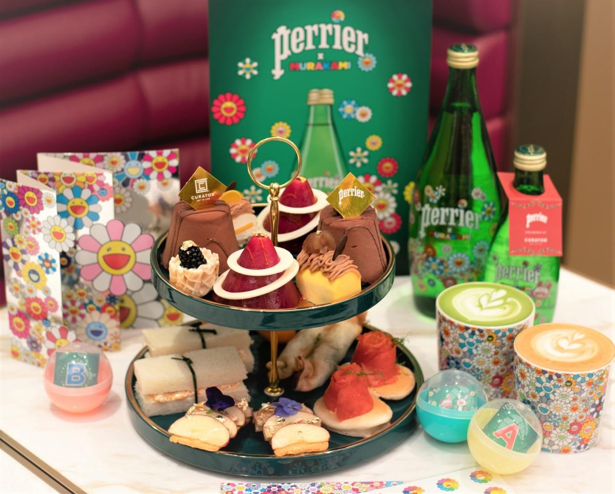 香港K11MUSEAのアートカフェで村上隆さんとペリエがコラボ 限定