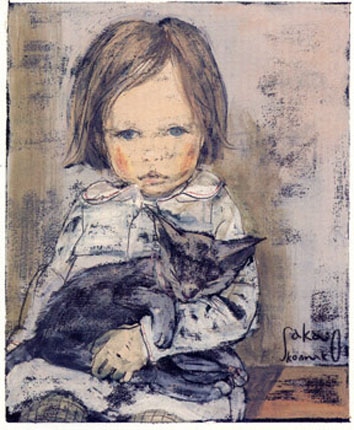 吉祥寺で絵本作家・酒井駒子さんの個展－オリジナルグッズ販売も