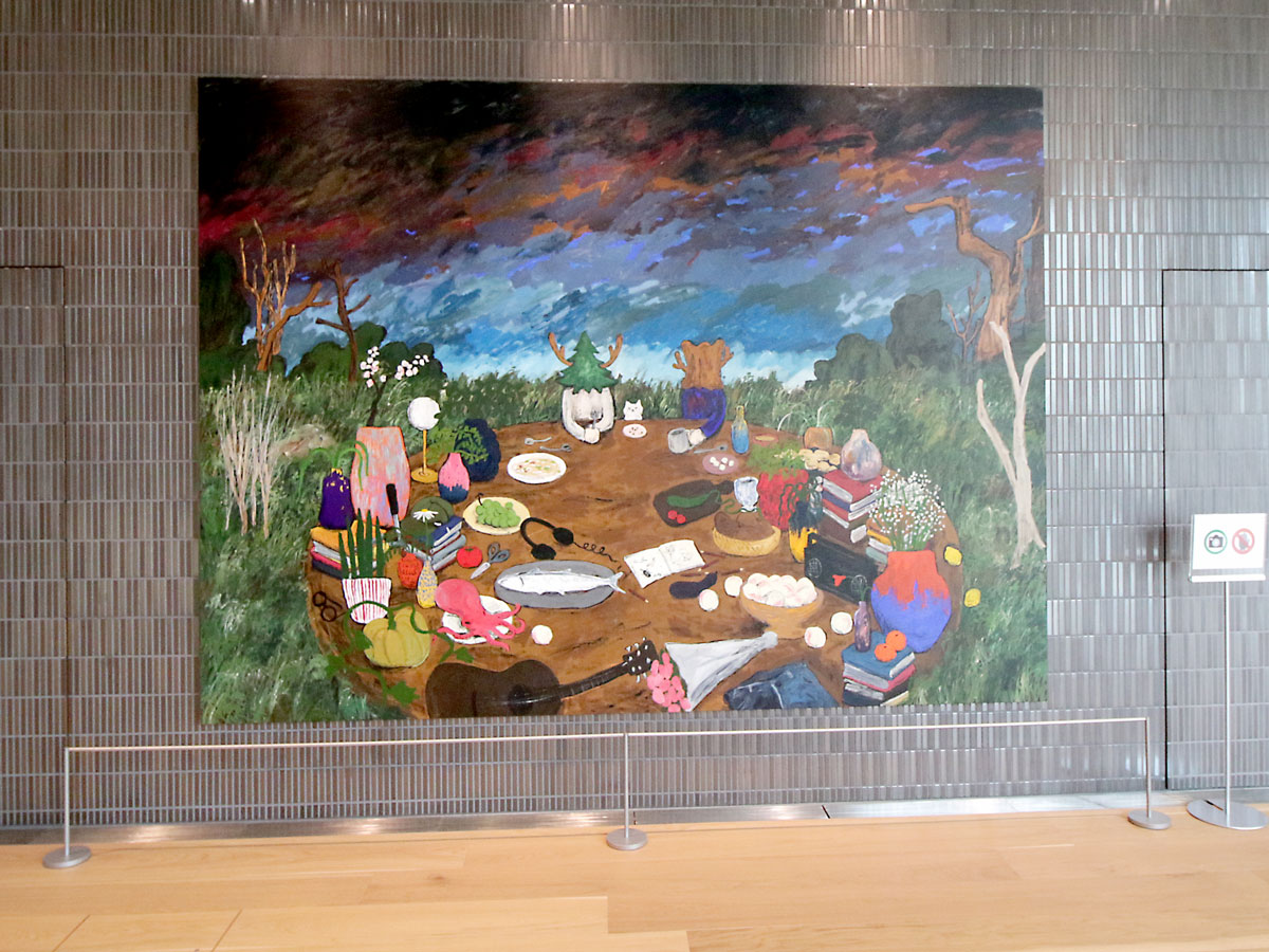 岡山芸術創造劇場ハレノワ」の平子雄一さんの「Lost in Thought