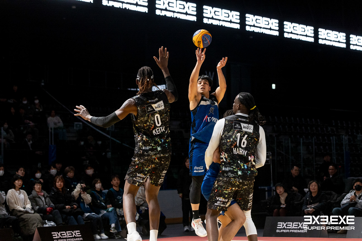 コートの間近でスピーディーな試合展開を楽しめる3x3 - 仙台経済新聞