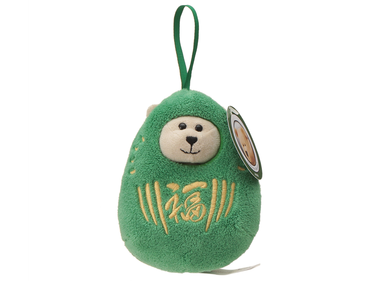 だるまの着ぐるみを着た「ベアリスタ」＝全面改装・渋谷ツタヤの