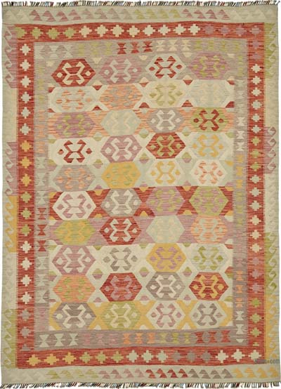 New Afghan Kilim Rug - 8' 6