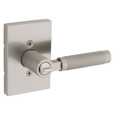 Satin Nickel Prava Lever (Rectangle) - Keyed - featuring SmartKey
