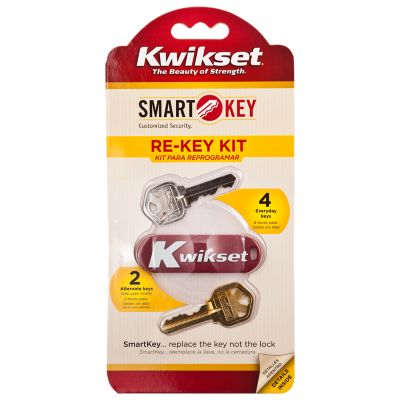 Support Information for Unfinished SmartKey Rekeying Kit | Kwikset