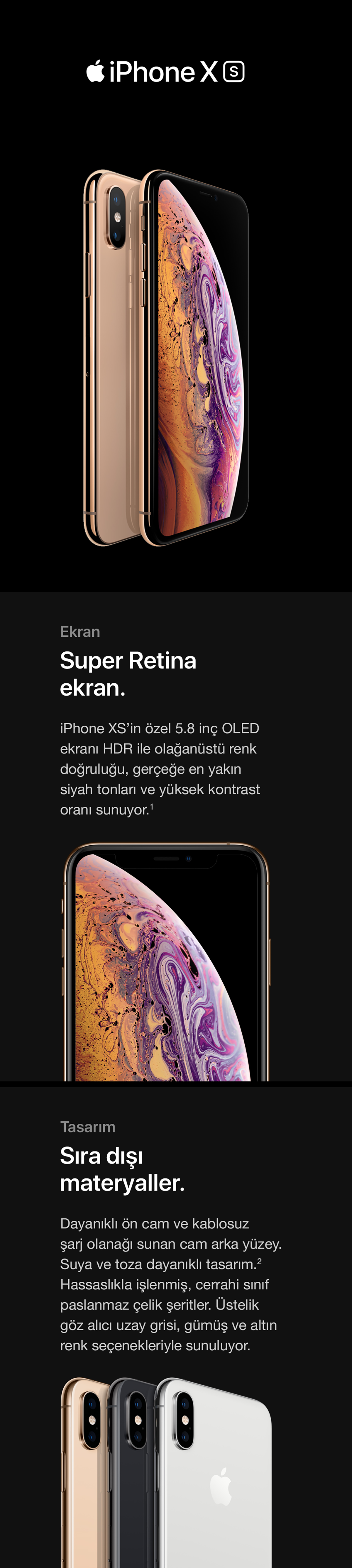 iPhone XS 64 GB Gold Fiyatı, Taksit Seçenekleri ile Satın Al