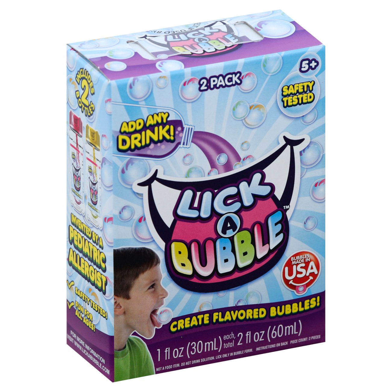 Imperial Toy Lick-a-bubble 2 Pack - Shop Bubbles at H-E-B