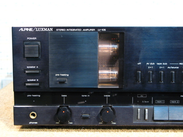 LV-105 ALPINE/LUXMAN - HiFi-Do McIntosh/JBL/audio-technica/Jeff