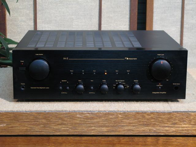 NAKAMICHI IA-2 プリメインアンプ300台限定極太ケーブル仕様