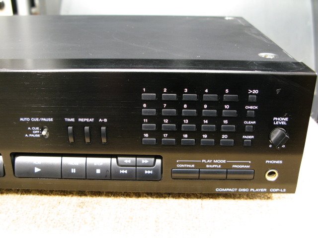 CDP-L3 SONY - 中古オーディオ 高価買取・販売 ハイファイ堂