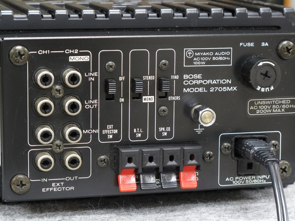 2705MX BOSE - 中古オーディオ 高価買取・販売 ハイファイ堂