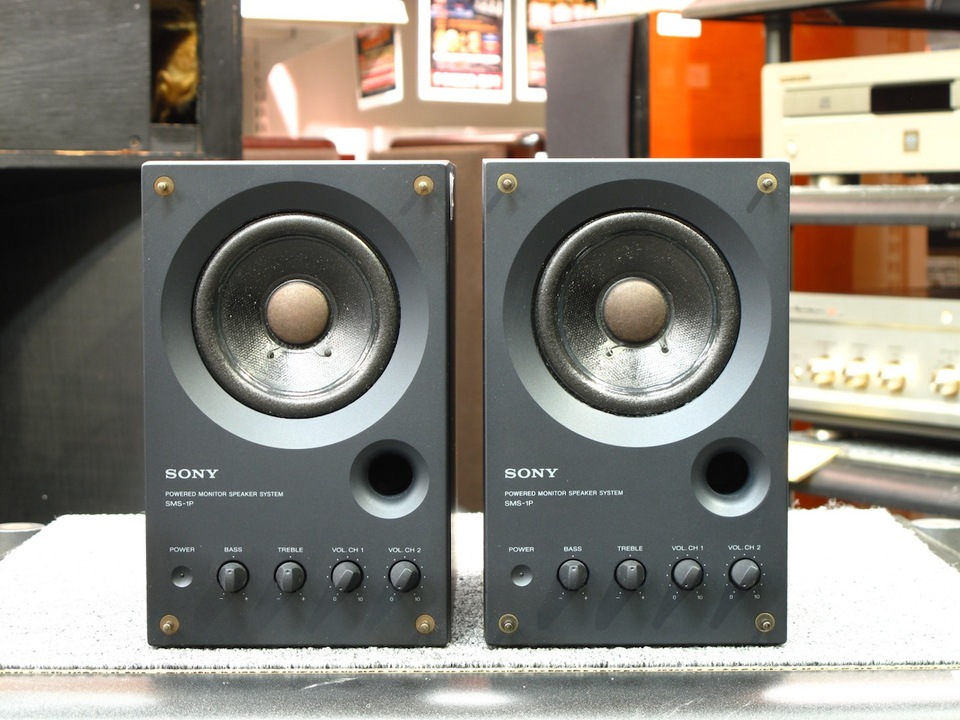 SONY SMS-1P モニタースピーカー 2台 ジャンク品 SONY SMS-1P モニター