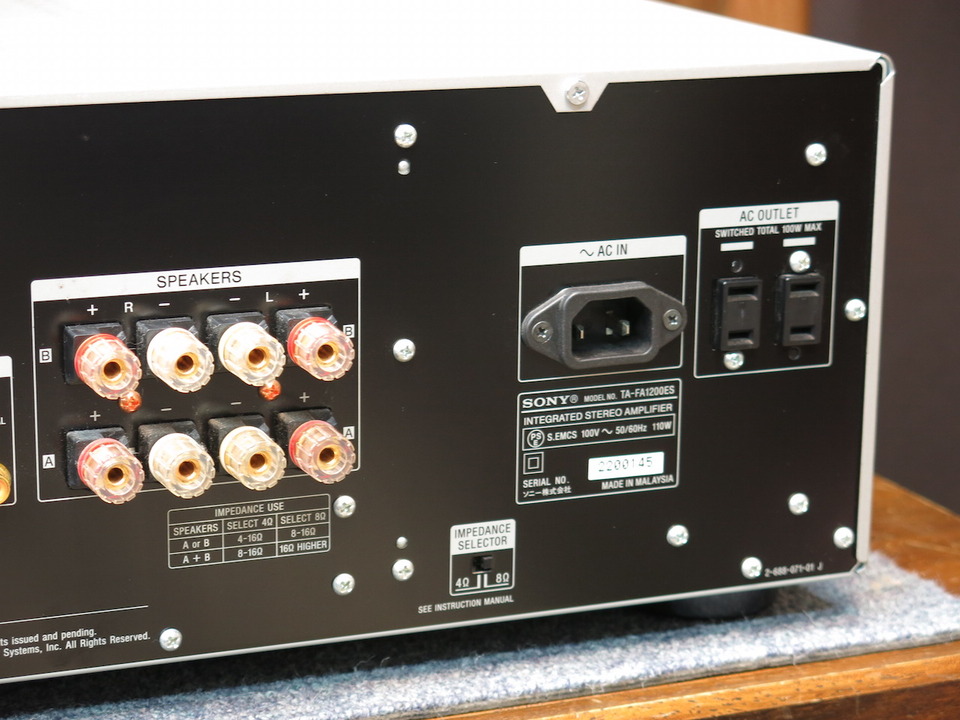 TA-FA1200ES SONY - 中古オーディオ 高価買取・販売 ハイファイ堂