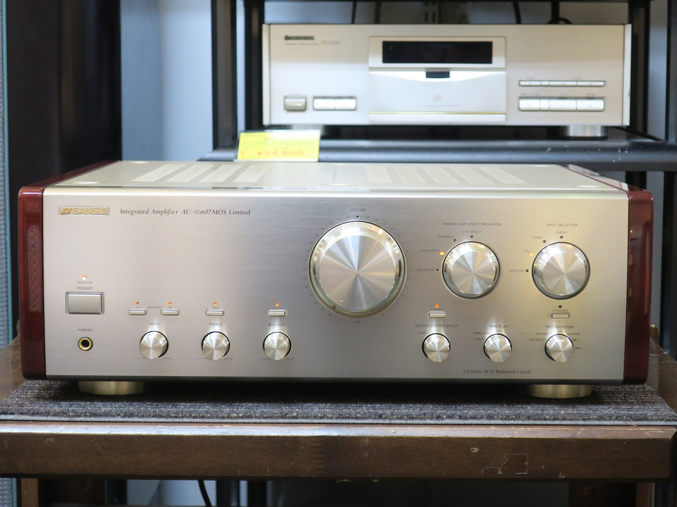 AU-α607 MOS Limited SANSUI - 中古オーディオ 高価買取・販売