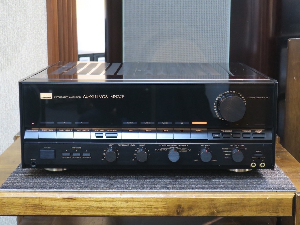 AU-X111MOS VINTAGE SANSUI - 中古オーディオ 高価買取・販売 ハイファイ堂
