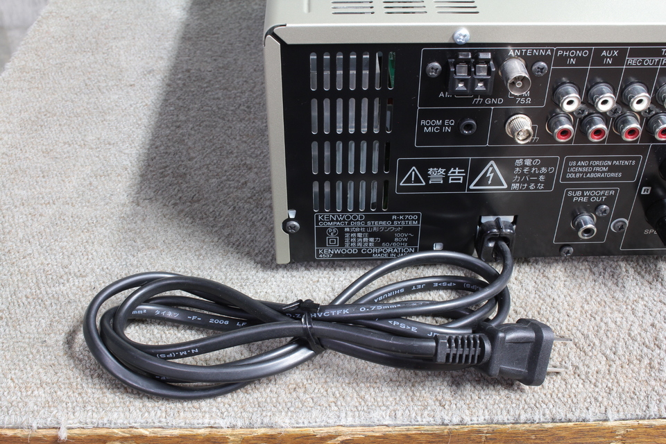R-K700 KENWOOD - 中古オーディオ 高価買取・販売 ハイファイ堂