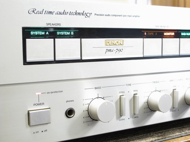 Denon PMA-790 / 4月28日 デノンサービにてメンテナンス完了 Denon PMA