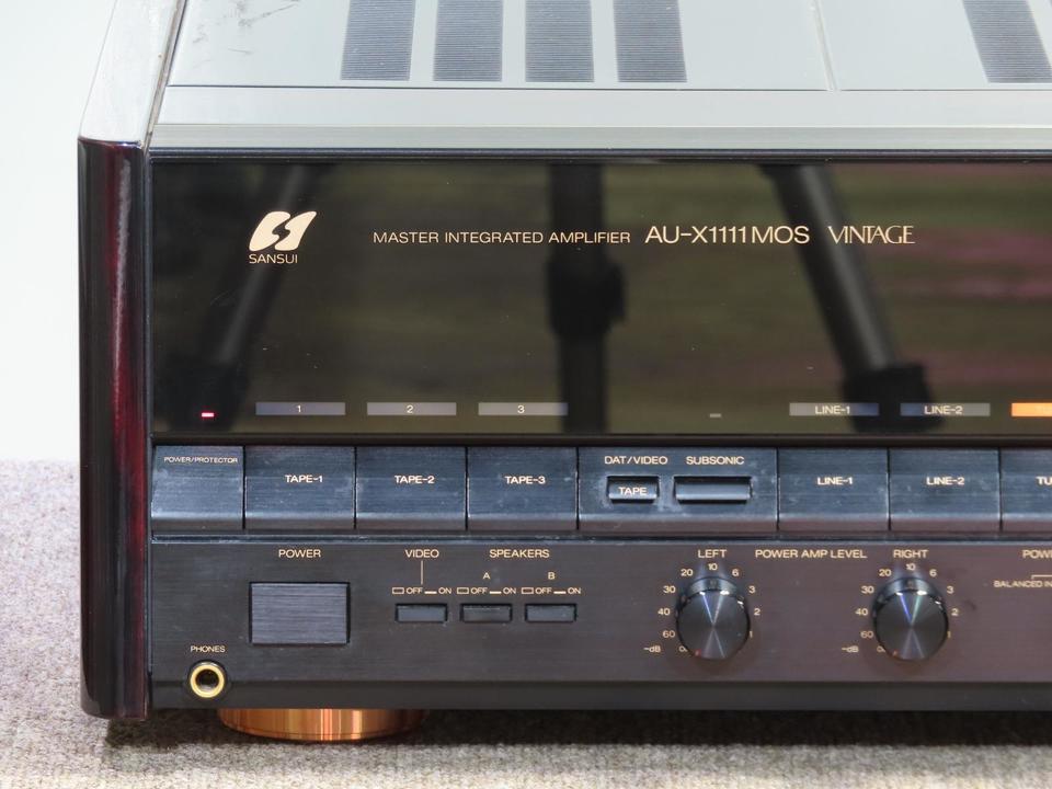 AU-X1111 MOS VINTAGE SANSUI - 中古オーディオ 高価買取・販売