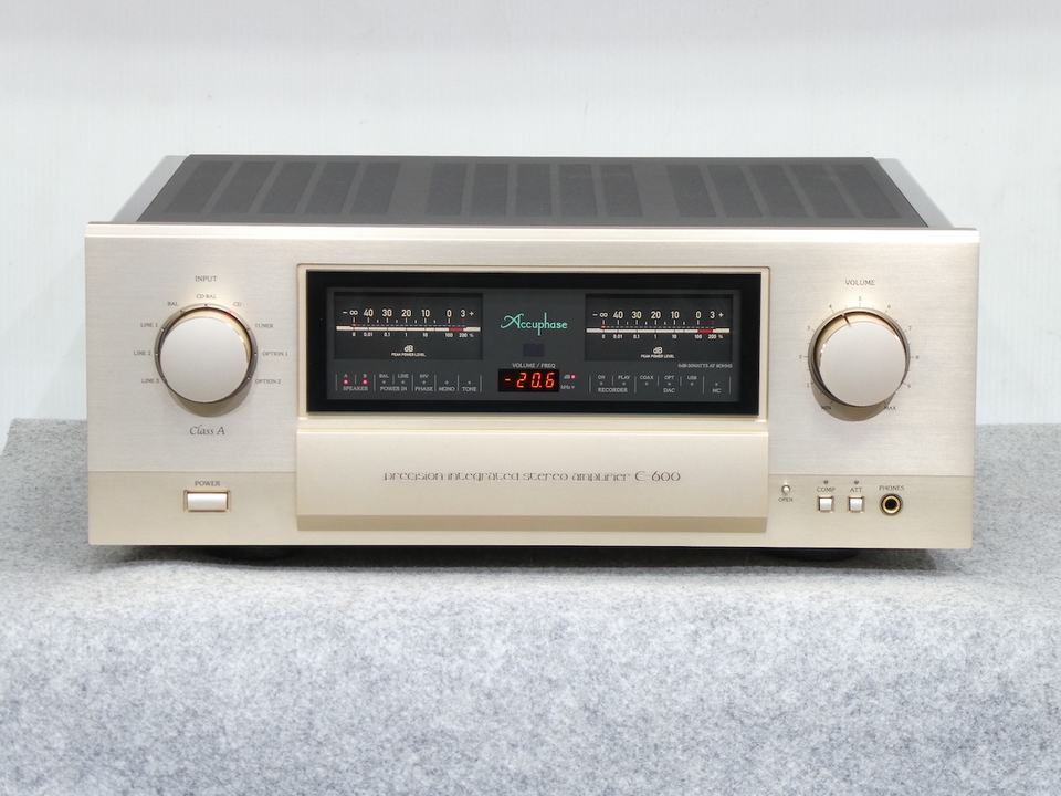 E-600 Accuphase - 中古オーディオ 高価買取・販売 ハイファイ堂