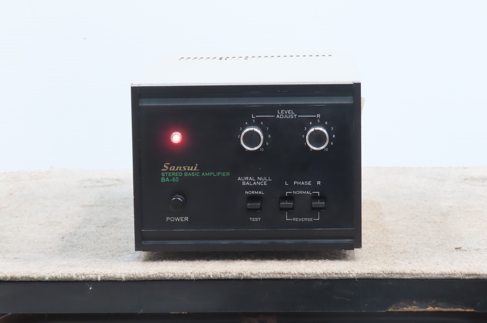 BA-60 SANSUI - 中古オーディオ 高価買取・販売 ハイファイ堂