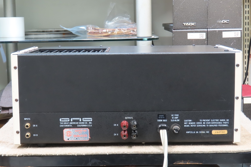 AMPZILLA 2a GAS - 中古オーディオ 高価買取・販売 ハイファイ堂
