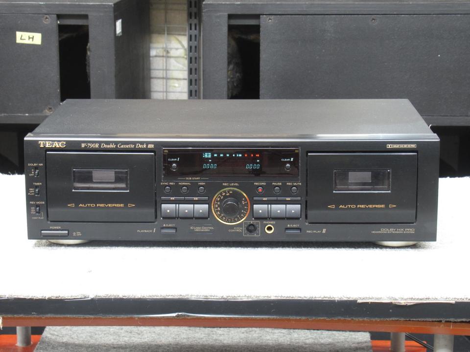 動作OK！！】 ダブルカセットデッキ TEAC ティアック W-790R ③ TEAC