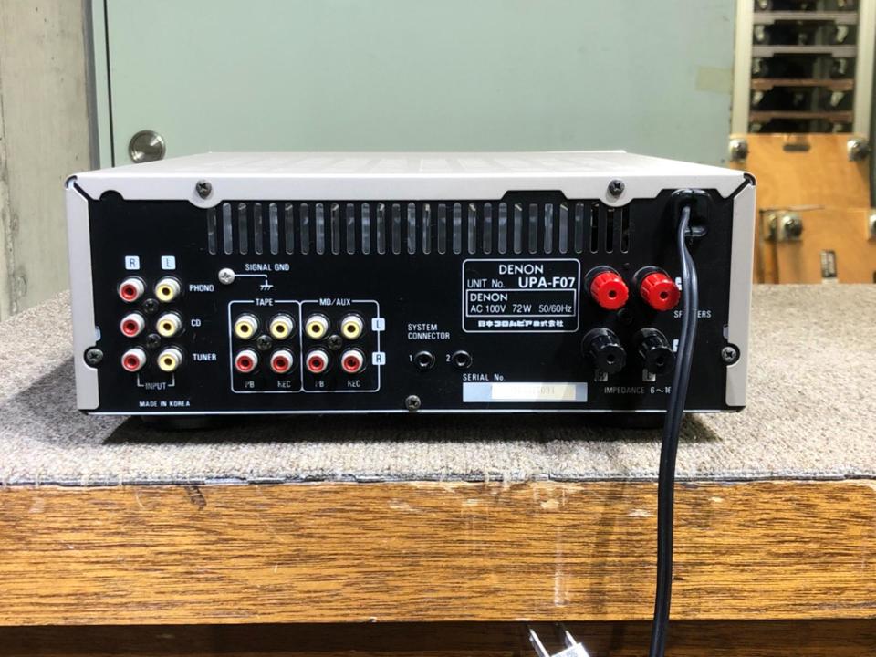 UPA-F07 DENON - 中古オーディオ 高価買取・販売 ハイファイ堂