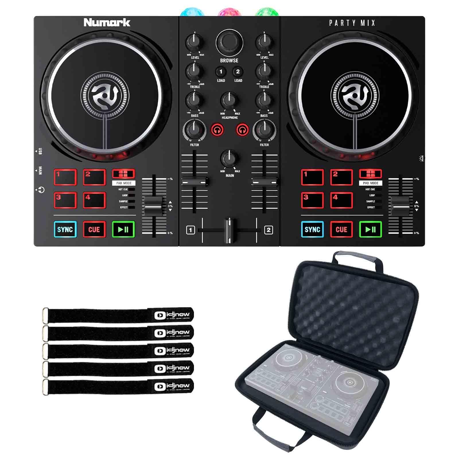 Numark Party Mix II DJ Controller with Carry Case | IDJNOW