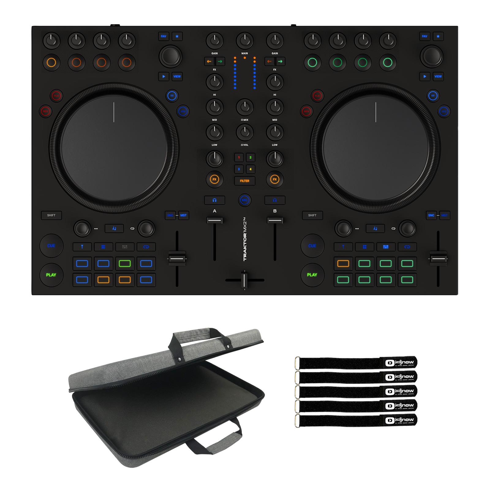 Native Instruments Traktor MX2 DJ Controller with Case Pack