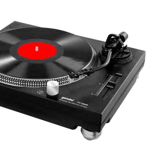 Gemini TT-1200 Belt Drive Turntable with USB | IDJNOW