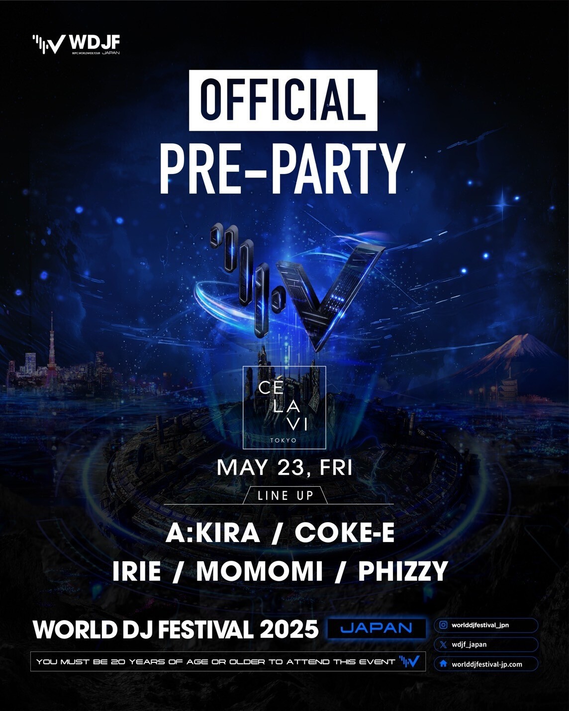 iFLYER: EDMシーンの超人気DJたちが集結する「World DJ Festival Japan