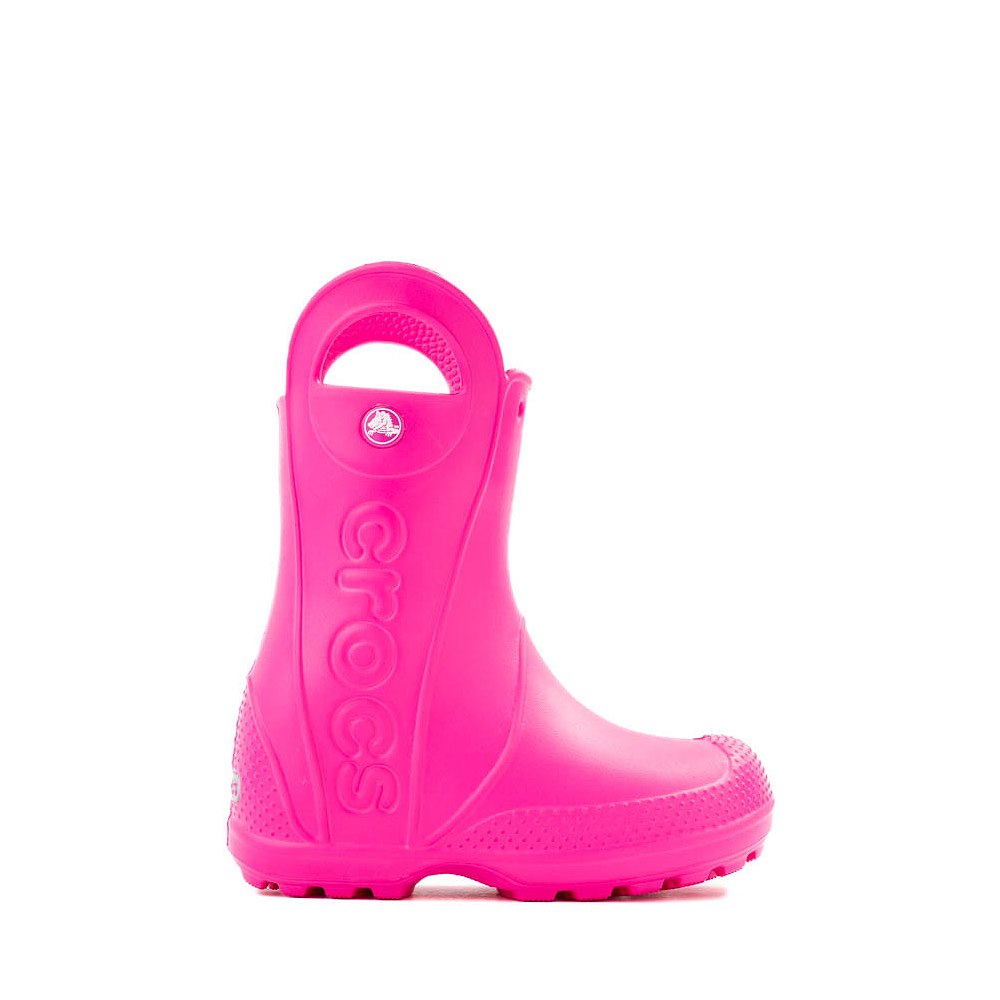 Crocs Handle It Rain Boot - Toddler - Pink Crush | Journeys