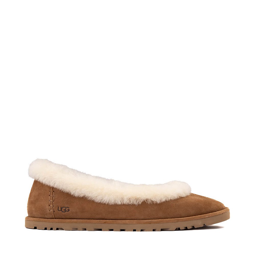 Womens UGG® Zora Ballet Flat - Chestnut | Journeys