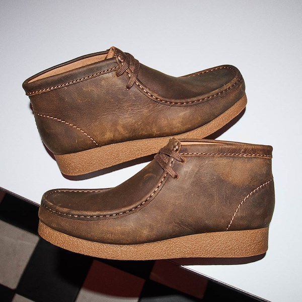 Mens Clarks Wallabee EVO Chukka Boot - Beeswax | JourneysCanada