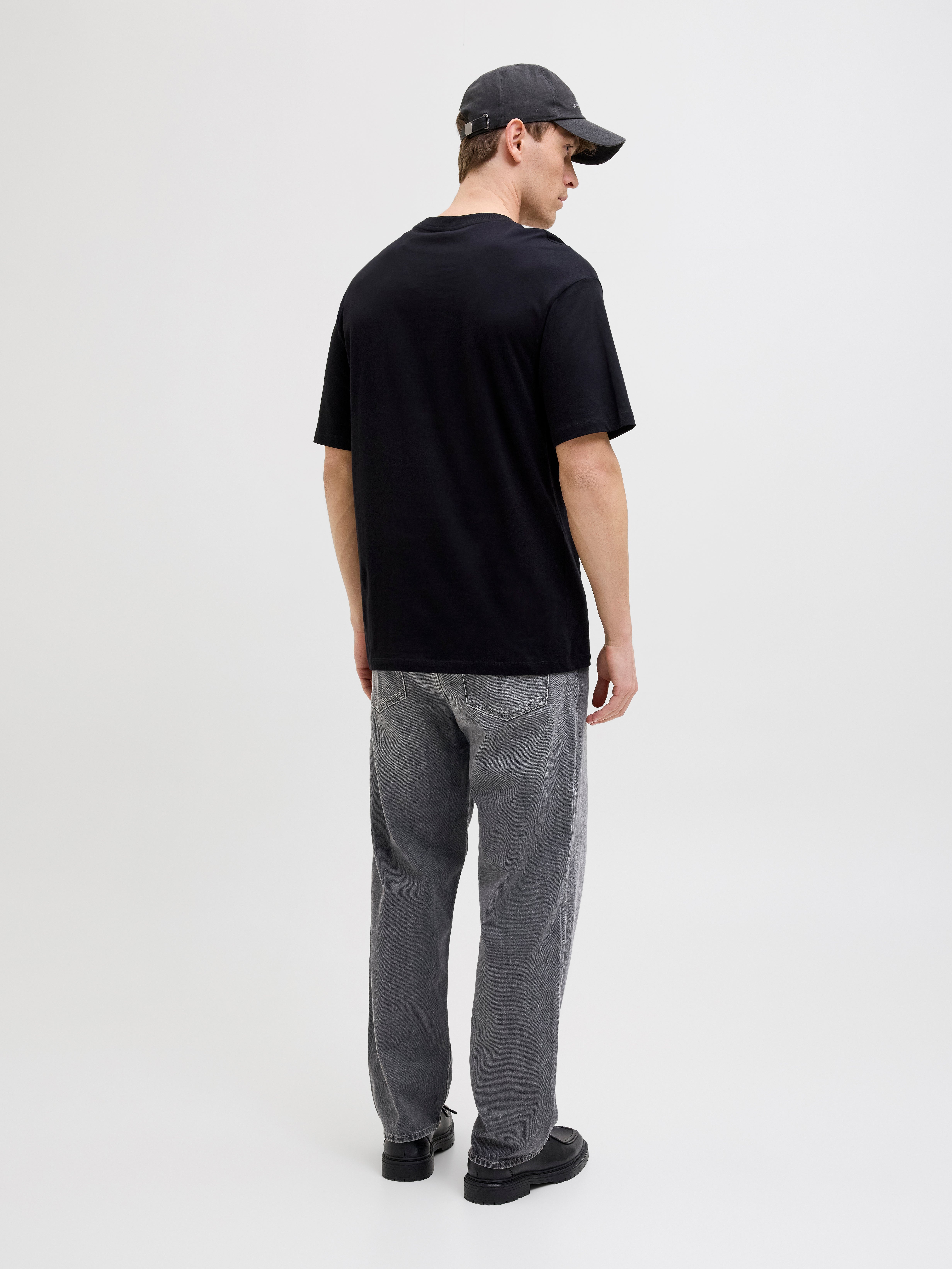 JJIALEX JJORIGINAL AM 399 NOOS Baggy fit jeans | Black | Jack & Jones®
