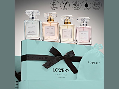 Lovery 4-Pc Floral Parfum Discovery Gift Set - 13SGYA | JTV