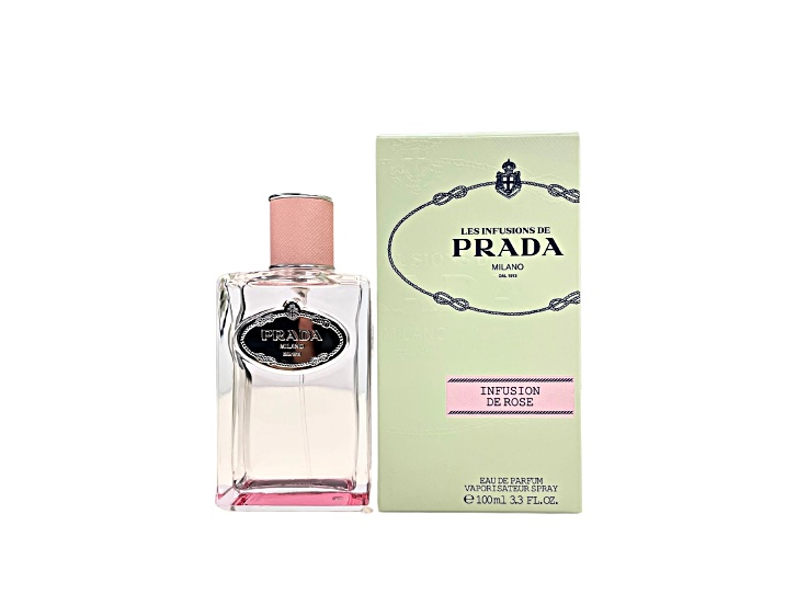 Infusion De Rose Eau De Parfum Spray For Woman By Prada - 3.38 oz