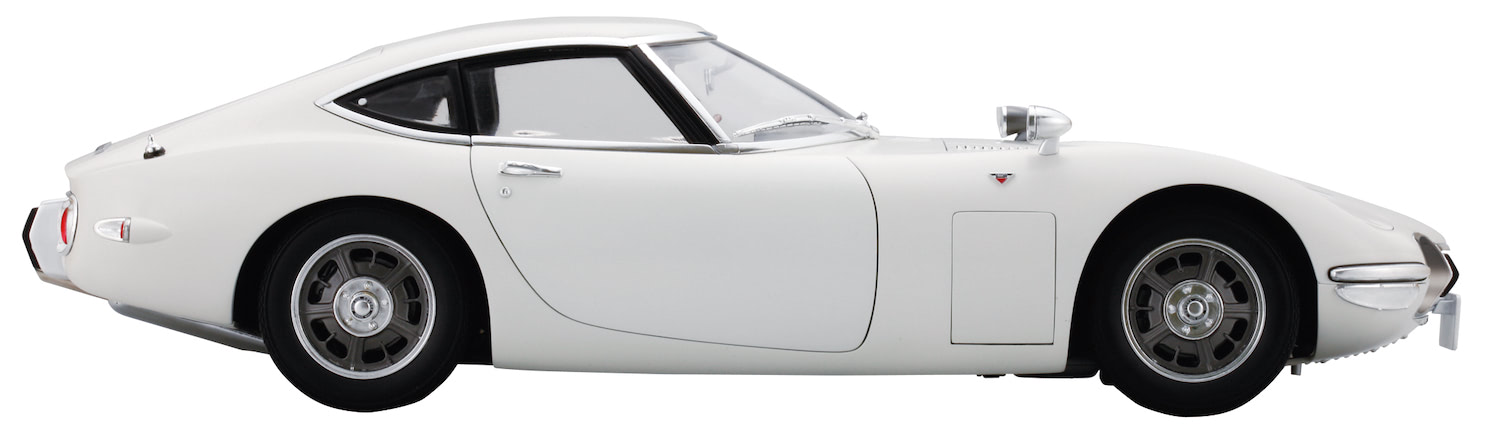 トヨタ2000GTの1/10スケールが数量限定で再販決定！毎月届くパーツで