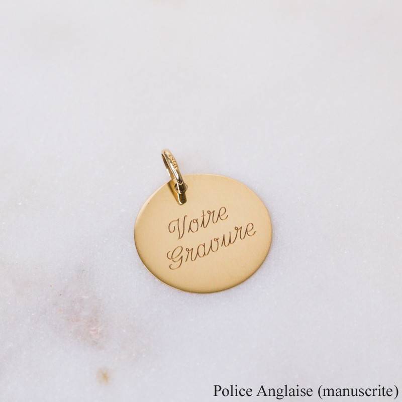 Médaille Vierge Regina Profil Or Jaune 750 - Becker - Ocarat