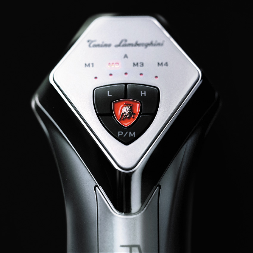 これなら俺も！ トニーノ・ランボルギーニ別注の美顔器。4面振動で