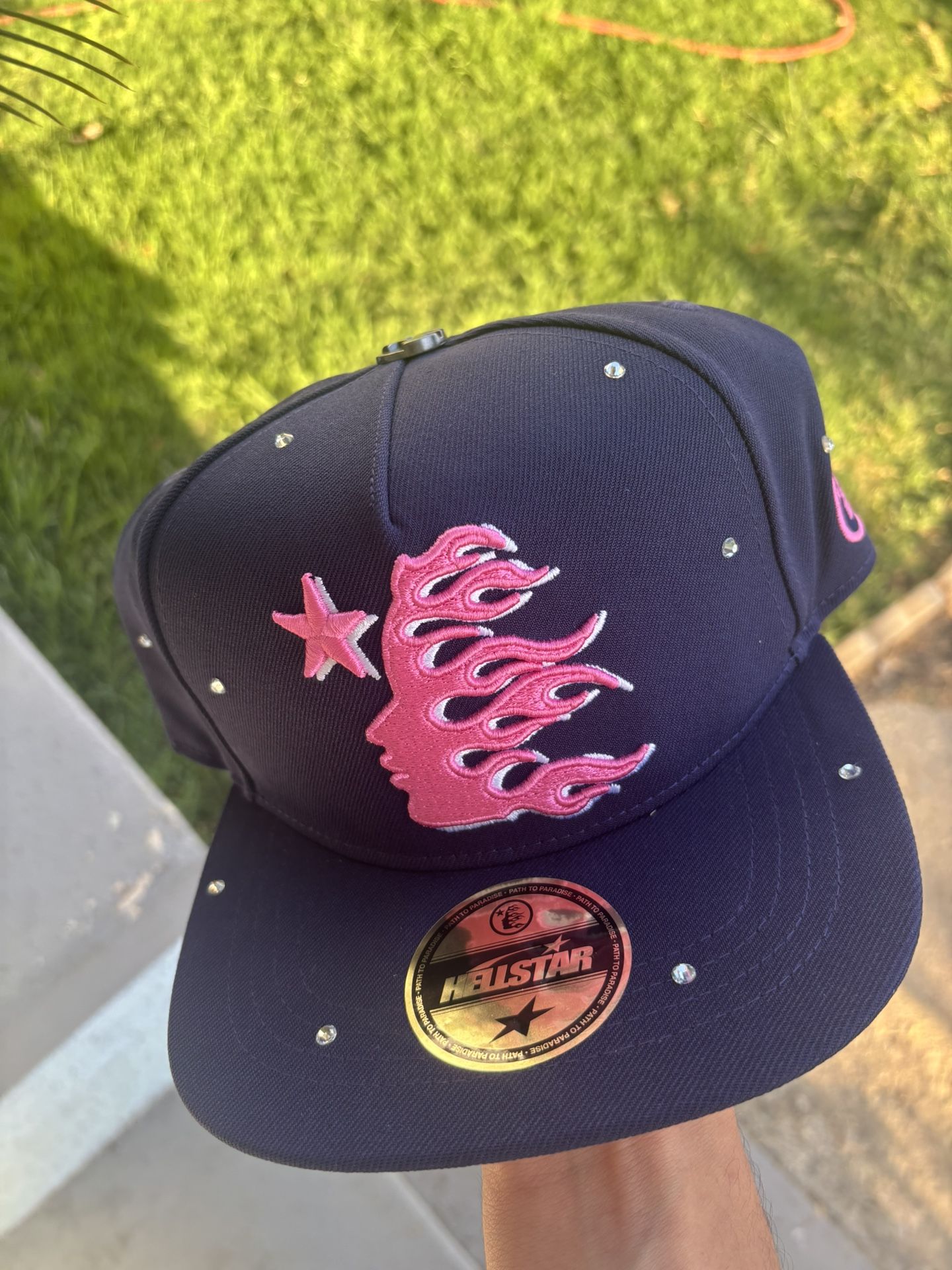 HELLSTAR 紫 キャップ7/14 HELLSTAR 紫 キャップ7/14 Hellstar キャップ