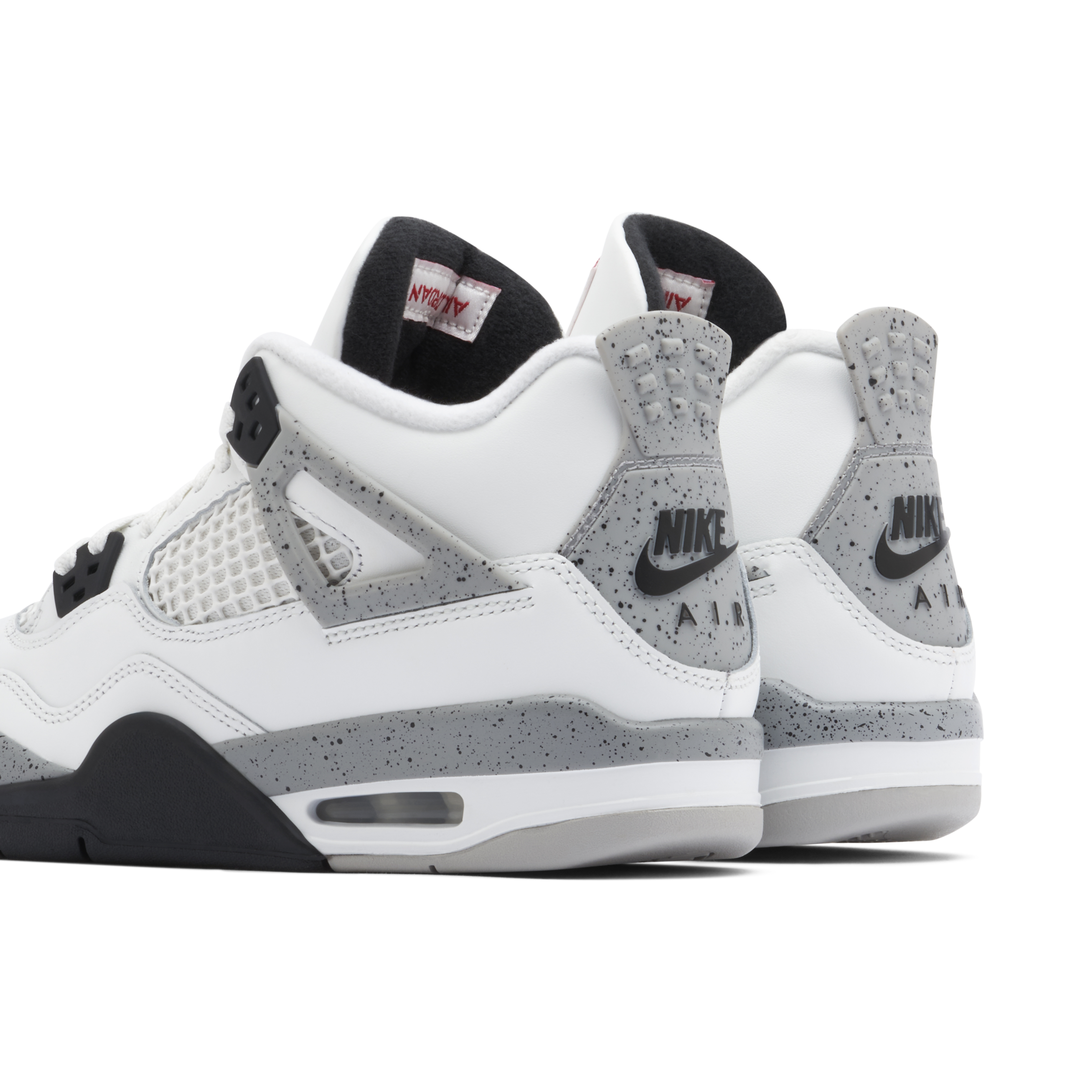 Air Jordan 4 Retro White Cement (2025) GS | IB4171-100 | Laced